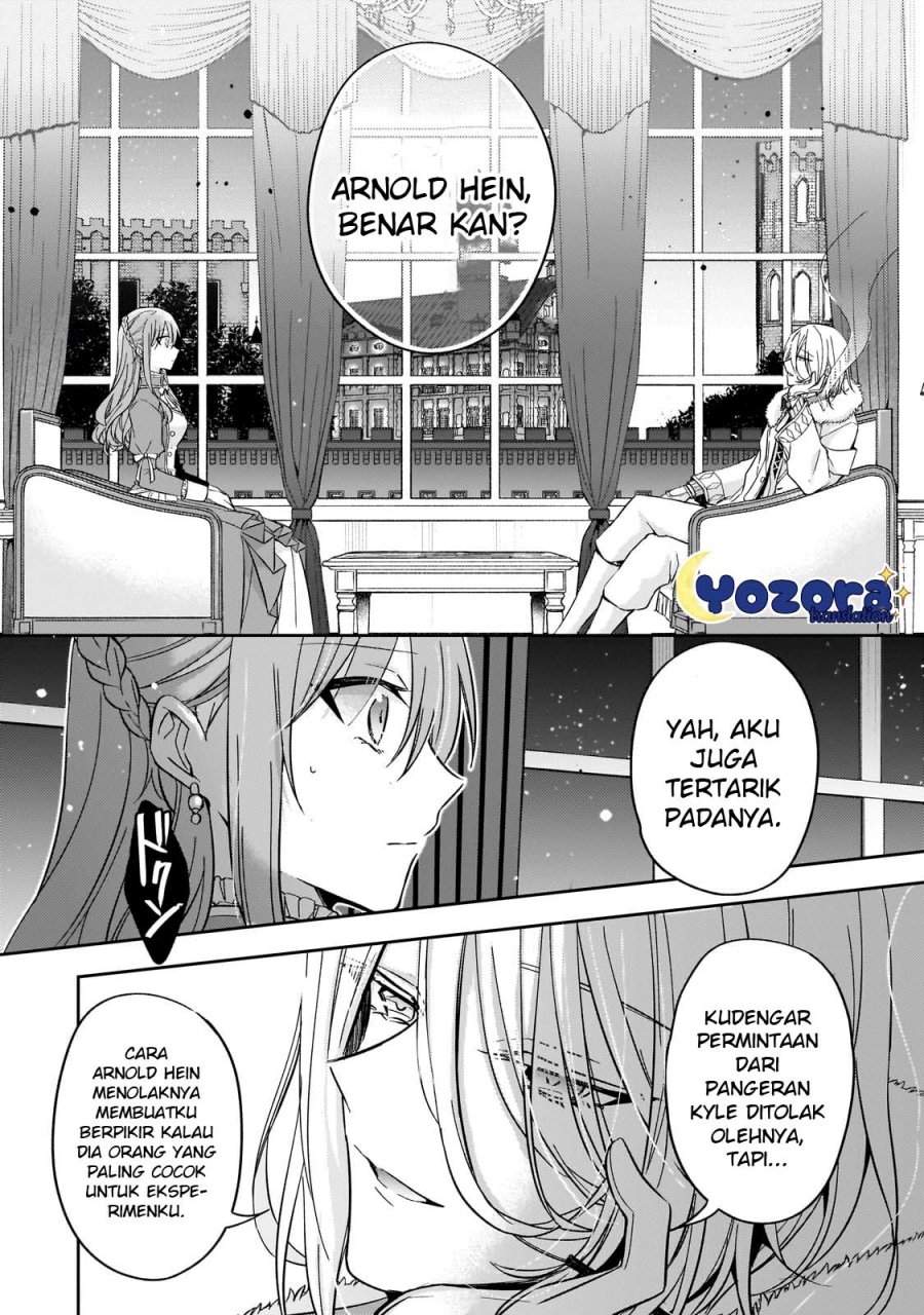 Halaman 35 dari Loop 7-kaime no Akuyaku Reijou wa, Moto Tekikoku de Jiyuu Kimama na Hanayome Seikatsu o Mankitsu Suru Chapter 24