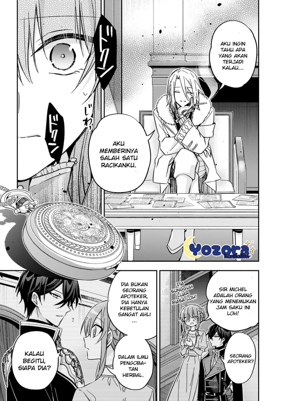 Halaman 36 dari Loop 7-kaime no Akuyaku Reijou wa, Moto Tekikoku de Jiyuu Kimama na Hanayome Seikatsu o Mankitsu Suru Chapter 24