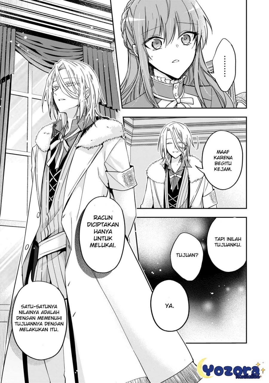 Halaman 10 dari Loop 7-kaime no Akuyaku Reijou wa, Moto Tekikoku de Jiyuu Kimama na Hanayome Seikatsu o Mankitsu Suru Chapter 25