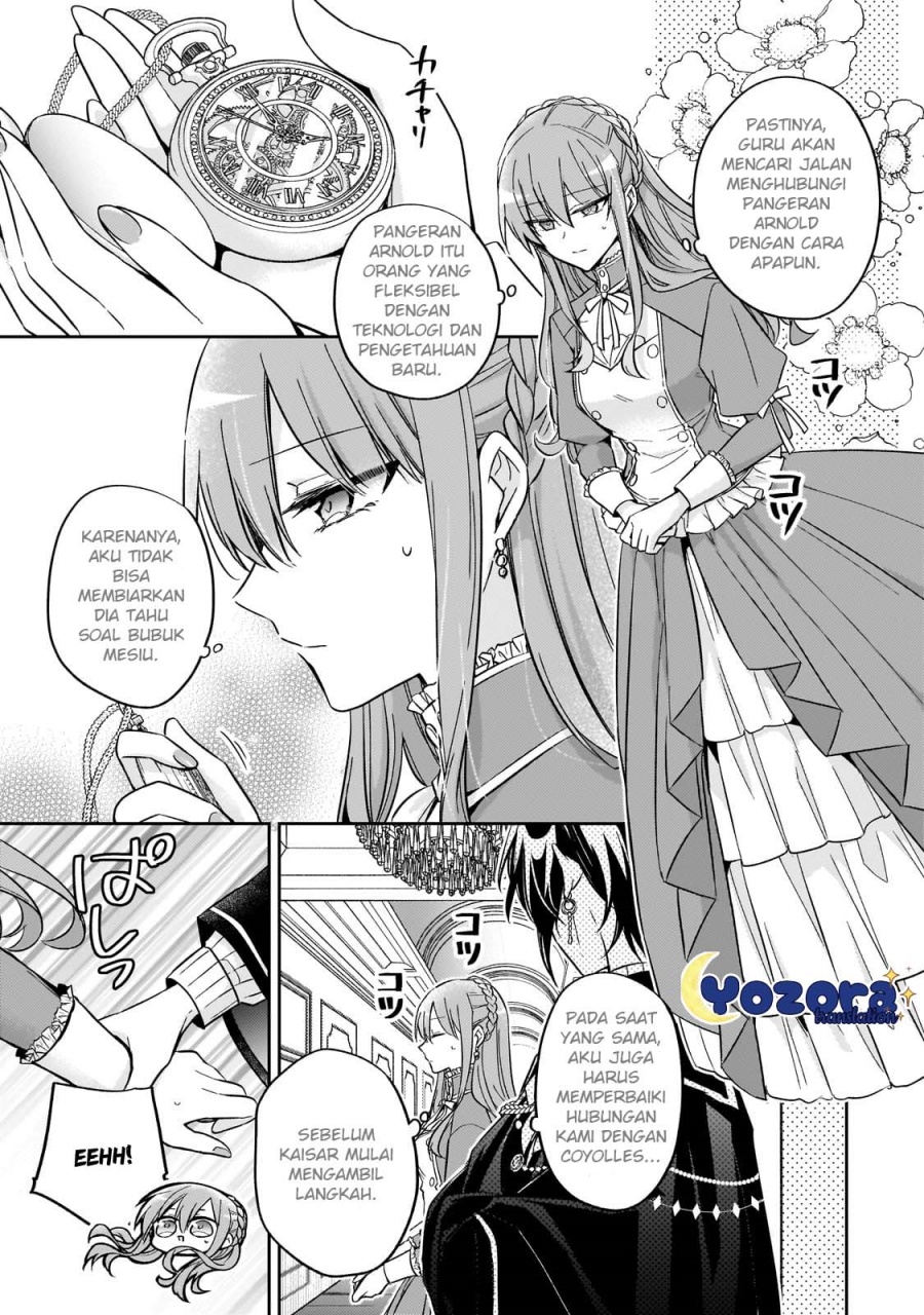 Halaman 12 dari Loop 7-kaime no Akuyaku Reijou wa, Moto Tekikoku de Jiyuu Kimama na Hanayome Seikatsu o Mankitsu Suru Chapter 25