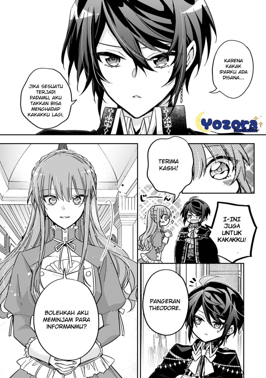 Halaman 16 dari Loop 7-kaime no Akuyaku Reijou wa, Moto Tekikoku de Jiyuu Kimama na Hanayome Seikatsu o Mankitsu Suru Chapter 25