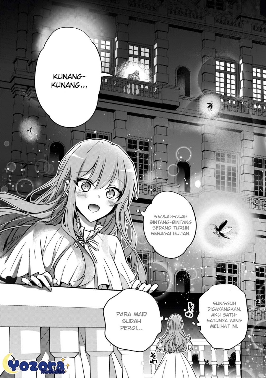 Halaman 28 dari Loop 7-kaime no Akuyaku Reijou wa, Moto Tekikoku de Jiyuu Kimama na Hanayome Seikatsu o Mankitsu Suru Chapter 25
