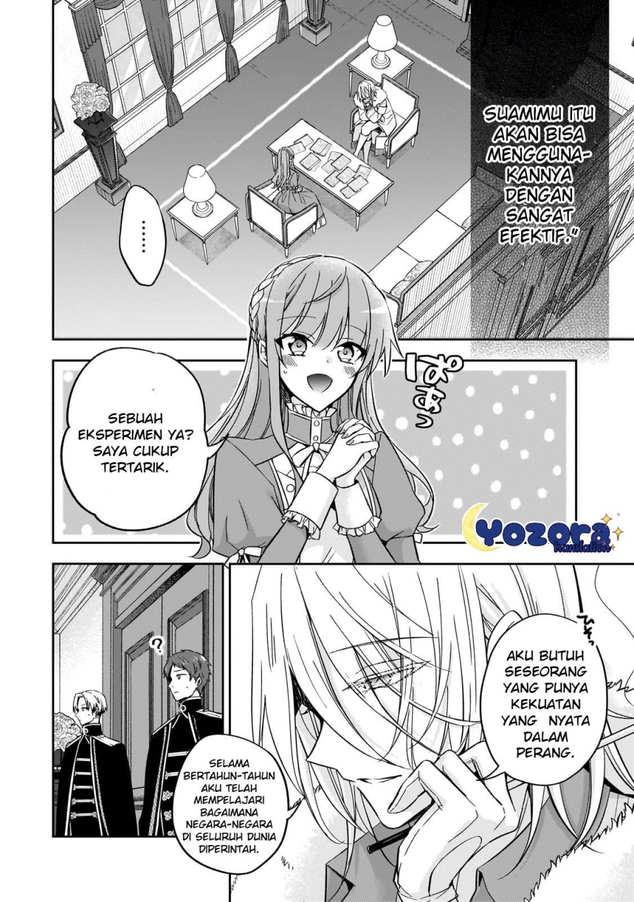 Halaman 3 dari Loop 7-kaime no Akuyaku Reijou wa, Moto Tekikoku de Jiyuu Kimama na Hanayome Seikatsu o Mankitsu Suru Chapter 25