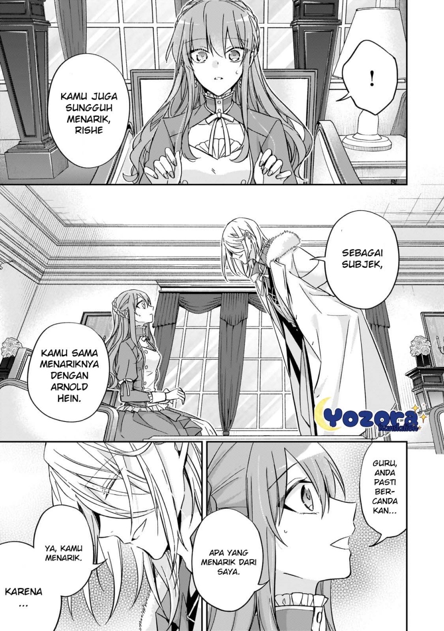 Halaman 8 dari Loop 7-kaime no Akuyaku Reijou wa, Moto Tekikoku de Jiyuu Kimama na Hanayome Seikatsu o Mankitsu Suru Chapter 25