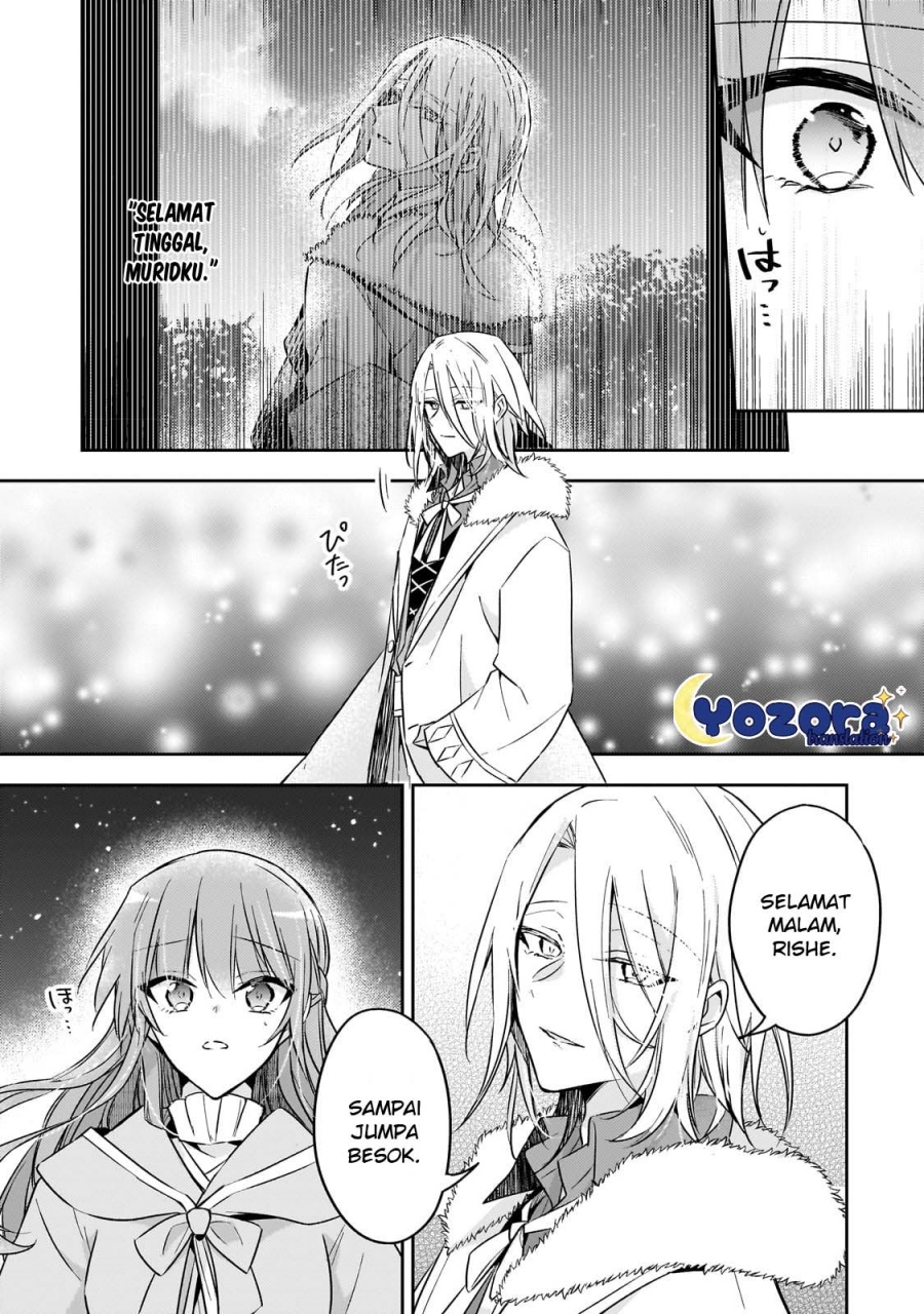 Halaman 14 dari Loop 7-kaime no Akuyaku Reijou wa, Moto Tekikoku de Jiyuu Kimama na Hanayome Seikatsu o Mankitsu Suru Chapter 27