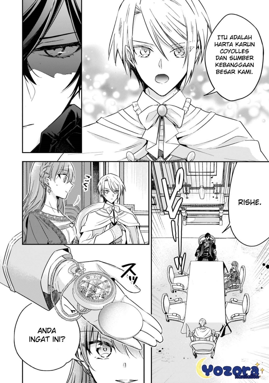 Halaman 19 dari Loop 7-kaime no Akuyaku Reijou wa, Moto Tekikoku de Jiyuu Kimama na Hanayome Seikatsu o Mankitsu Suru Chapter 27