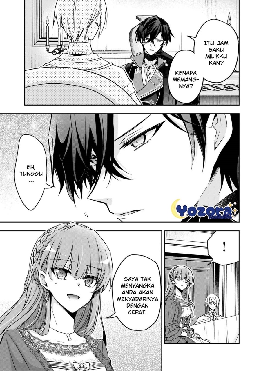 Halaman 20 dari Loop 7-kaime no Akuyaku Reijou wa, Moto Tekikoku de Jiyuu Kimama na Hanayome Seikatsu o Mankitsu Suru Chapter 27