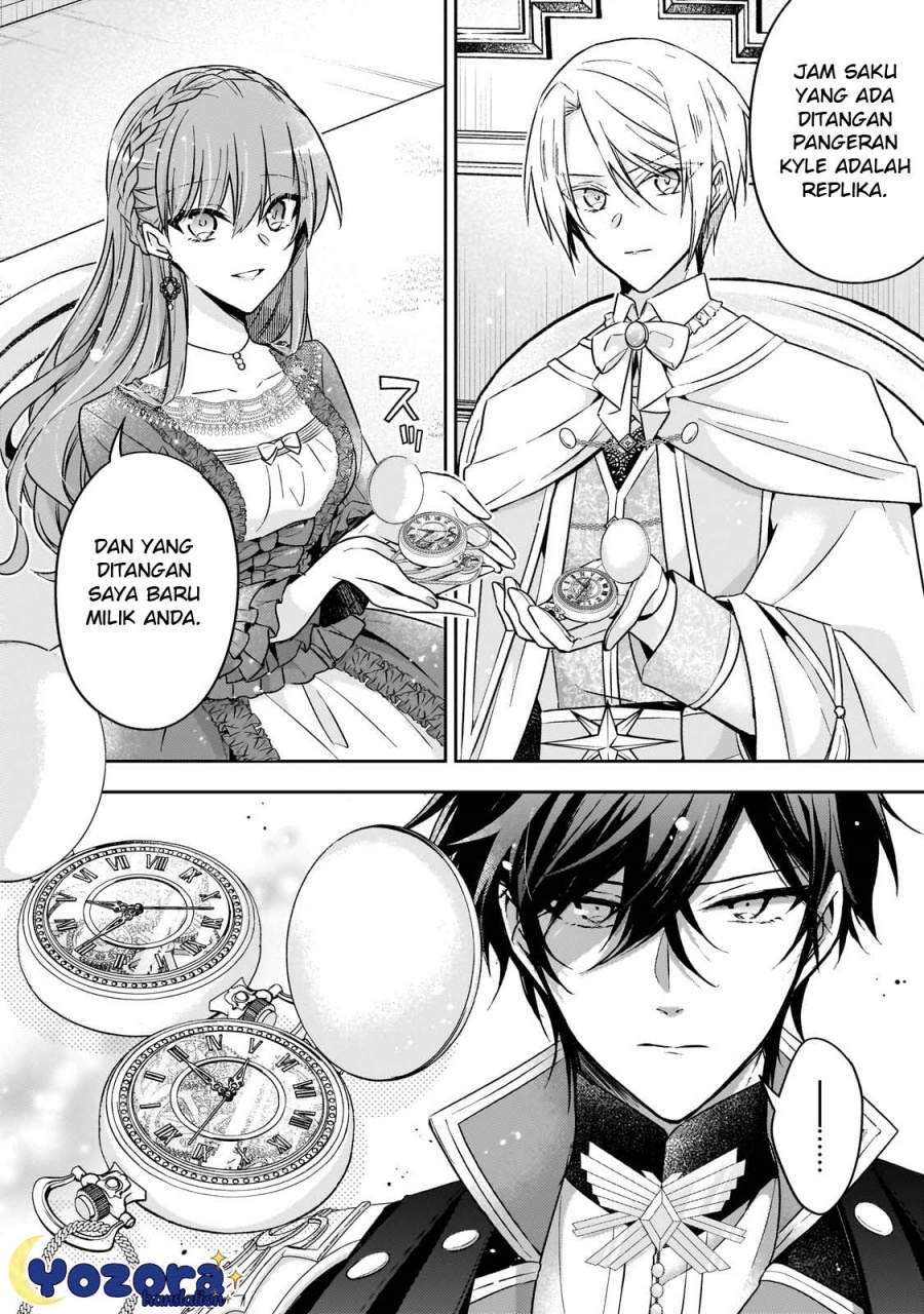 Halaman 21 dari Loop 7-kaime no Akuyaku Reijou wa, Moto Tekikoku de Jiyuu Kimama na Hanayome Seikatsu o Mankitsu Suru Chapter 27