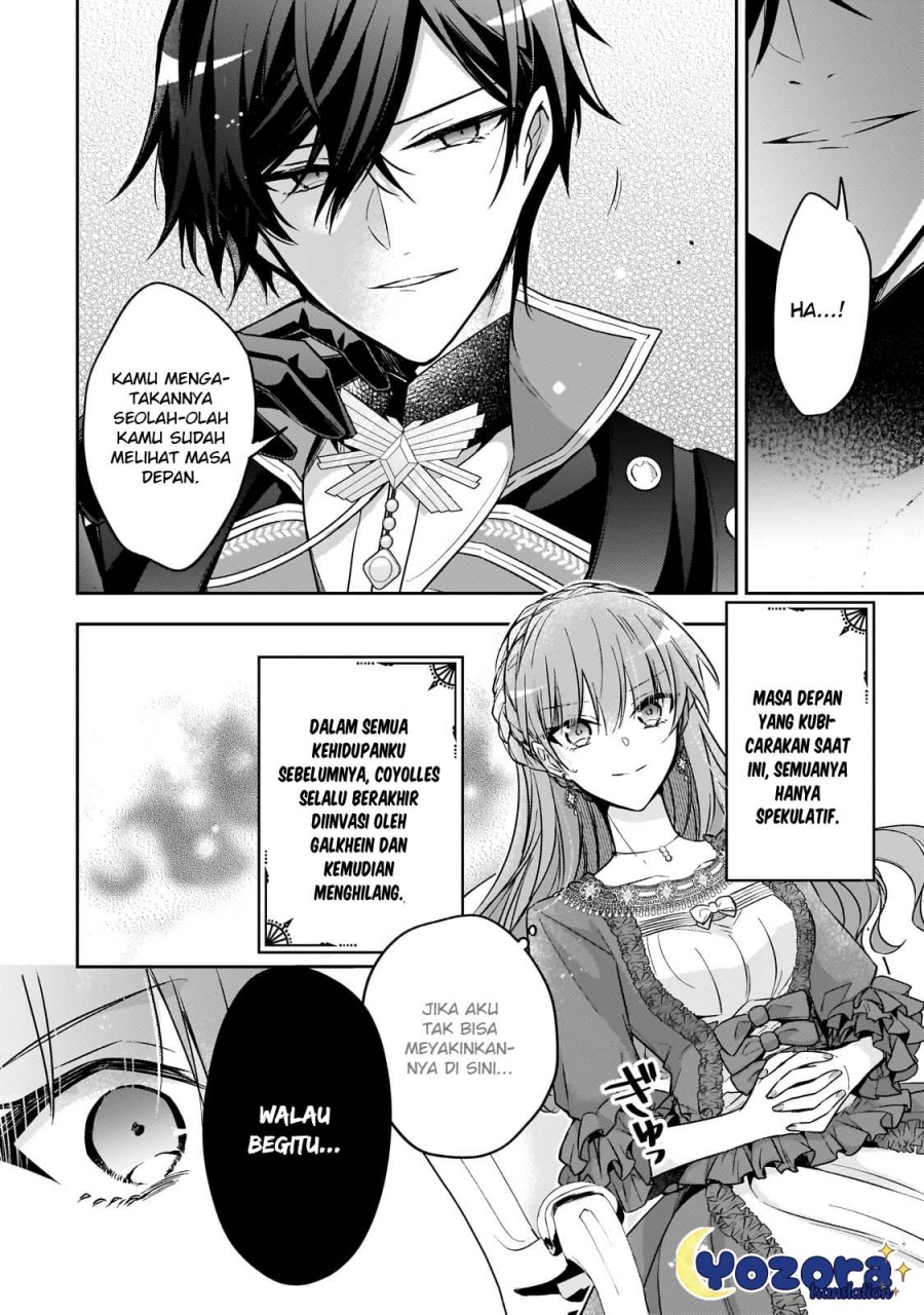 Halaman 27 dari Loop 7-kaime no Akuyaku Reijou wa, Moto Tekikoku de Jiyuu Kimama na Hanayome Seikatsu o Mankitsu Suru Chapter 27