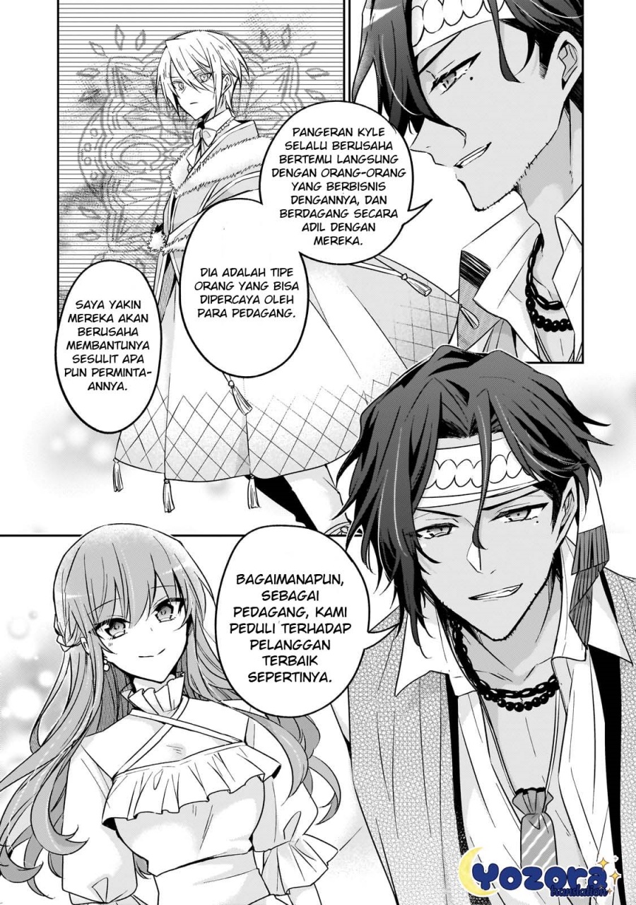 Halaman 4 dari Loop 7-kaime no Akuyaku Reijou wa, Moto Tekikoku de Jiyuu Kimama na Hanayome Seikatsu o Mankitsu Suru Chapter 27