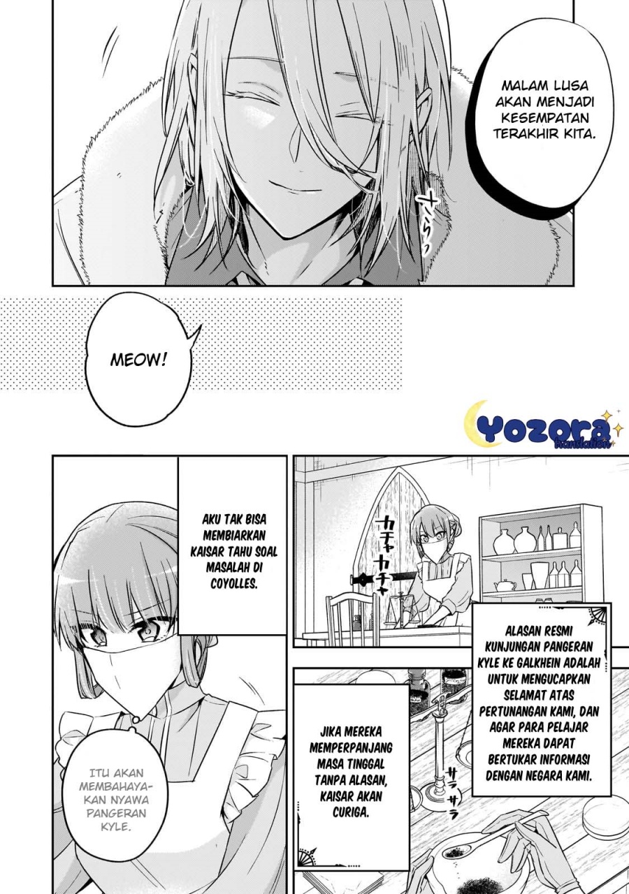 Halaman 7 dari Loop 7-kaime no Akuyaku Reijou wa, Moto Tekikoku de Jiyuu Kimama na Hanayome Seikatsu o Mankitsu Suru Chapter 27