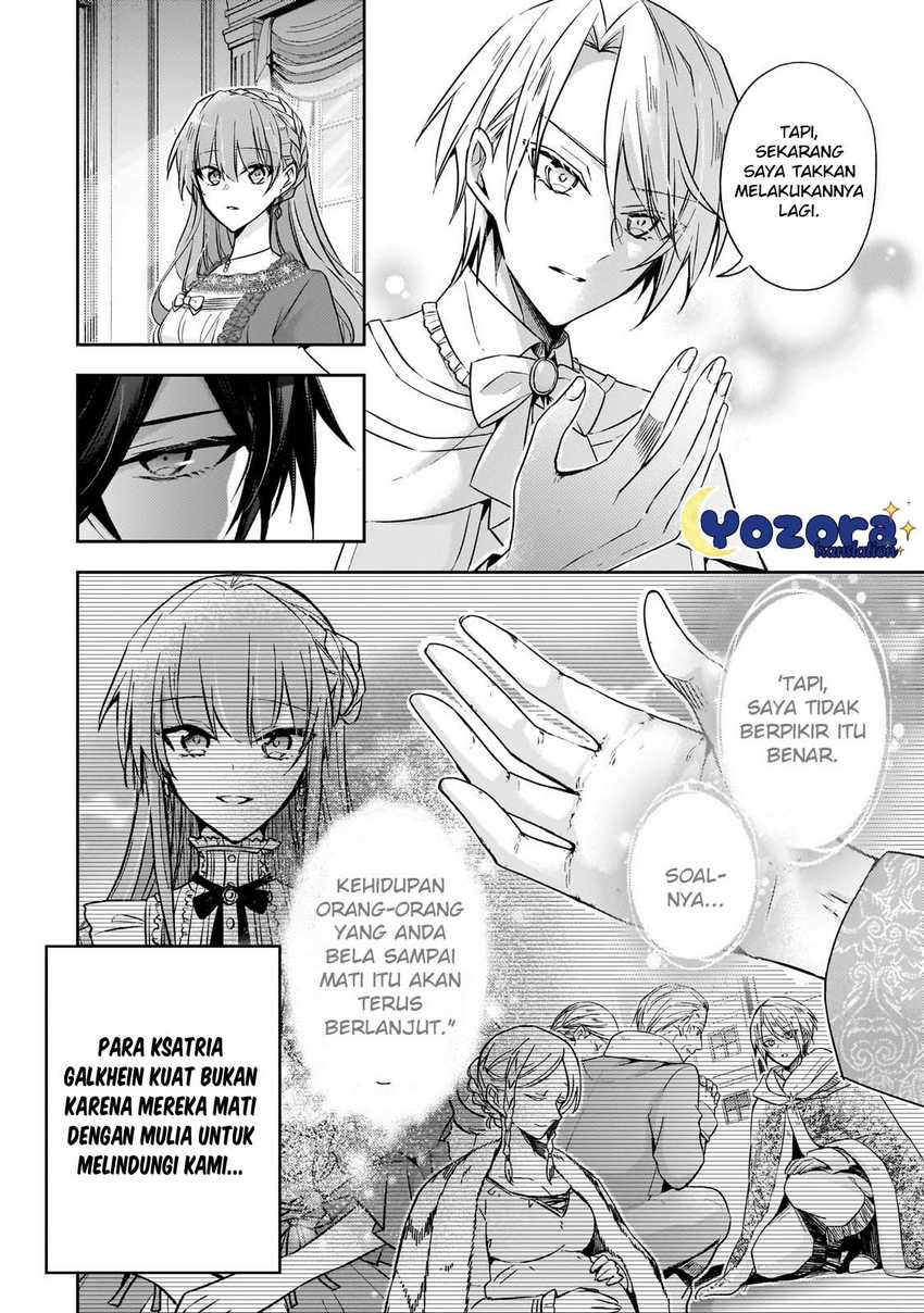 Halaman 11 dari Loop 7-kaime no Akuyaku Reijou wa, Moto Tekikoku de Jiyuu Kimama na Hanayome Seikatsu o Mankitsu Suru Chapter 28