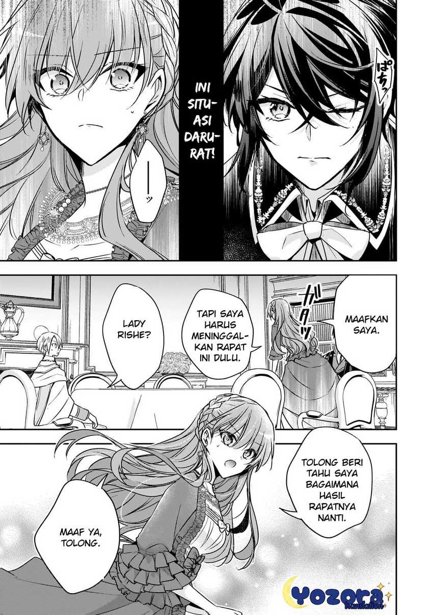 Halaman 16 dari Loop 7-kaime no Akuyaku Reijou wa, Moto Tekikoku de Jiyuu Kimama na Hanayome Seikatsu o Mankitsu Suru Chapter 28