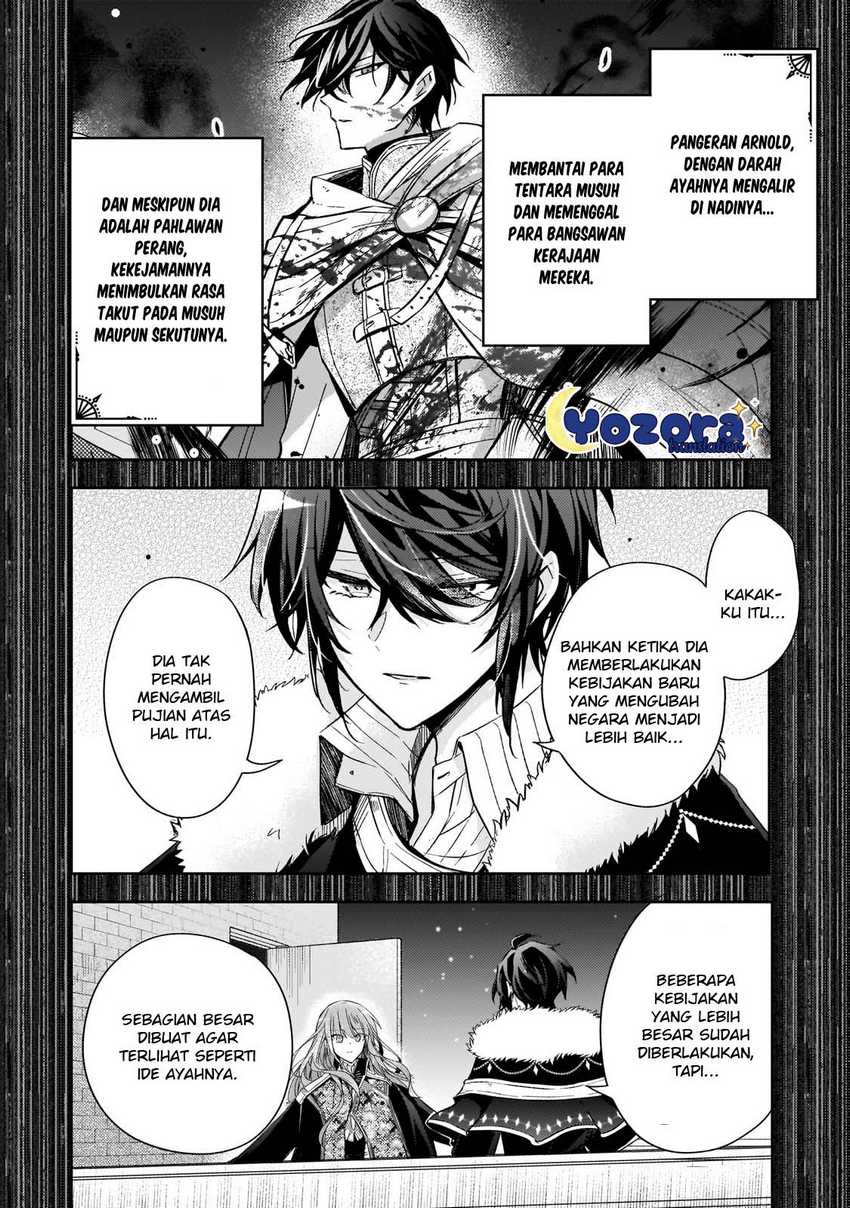 Halaman 3 dari Loop 7-kaime no Akuyaku Reijou wa, Moto Tekikoku de Jiyuu Kimama na Hanayome Seikatsu o Mankitsu Suru Chapter 28