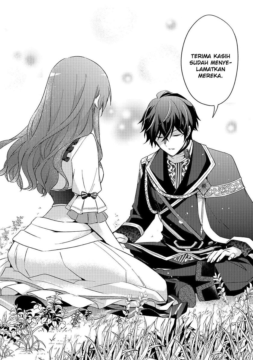 Halaman 11 dari Loop 7-kaime no Akuyaku Reijou wa, Moto Tekikoku de Jiyuu Kimama na Hanayome Seikatsu o Mankitsu Suru Chapter 3