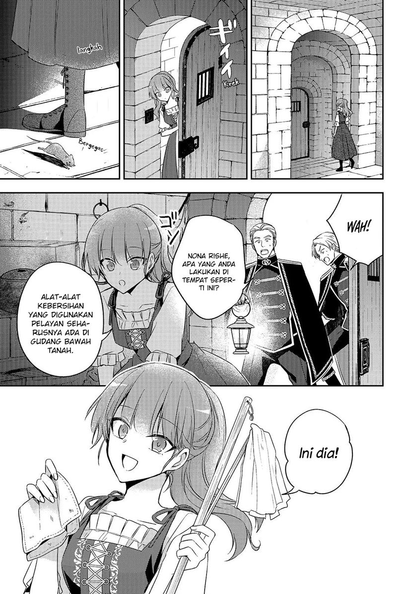 Halaman 25 dari Loop 7-kaime no Akuyaku Reijou wa, Moto Tekikoku de Jiyuu Kimama na Hanayome Seikatsu o Mankitsu Suru Chapter 3