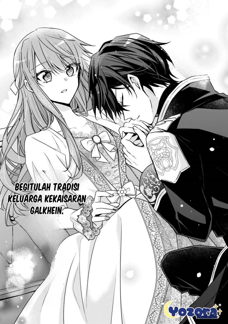 Halaman 14 dari Loop 7-kaime no Akuyaku Reijou wa, Moto Tekikoku de Jiyuu Kimama na Hanayome Seikatsu o Mankitsu Suru Chapter 31