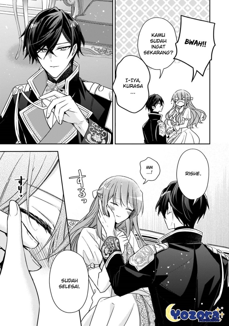 Halaman 18 dari Loop 7-kaime no Akuyaku Reijou wa, Moto Tekikoku de Jiyuu Kimama na Hanayome Seikatsu o Mankitsu Suru Chapter 31