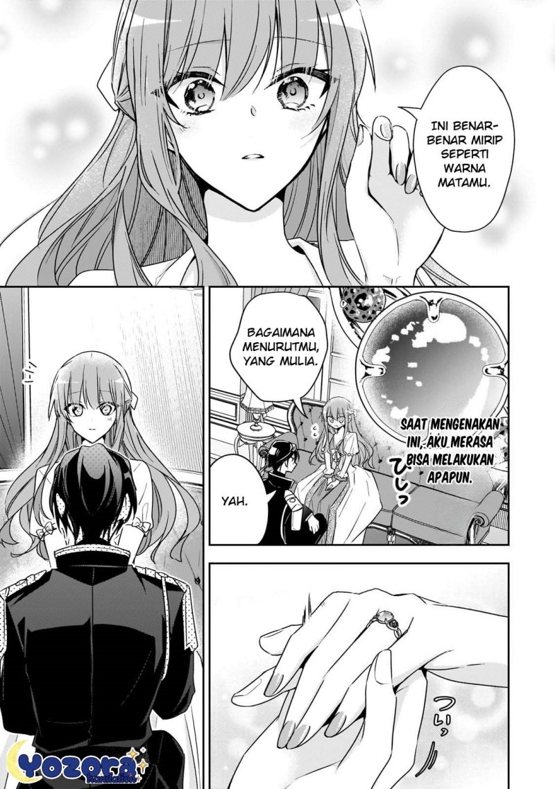 Halaman 20 dari Loop 7-kaime no Akuyaku Reijou wa, Moto Tekikoku de Jiyuu Kimama na Hanayome Seikatsu o Mankitsu Suru Chapter 31