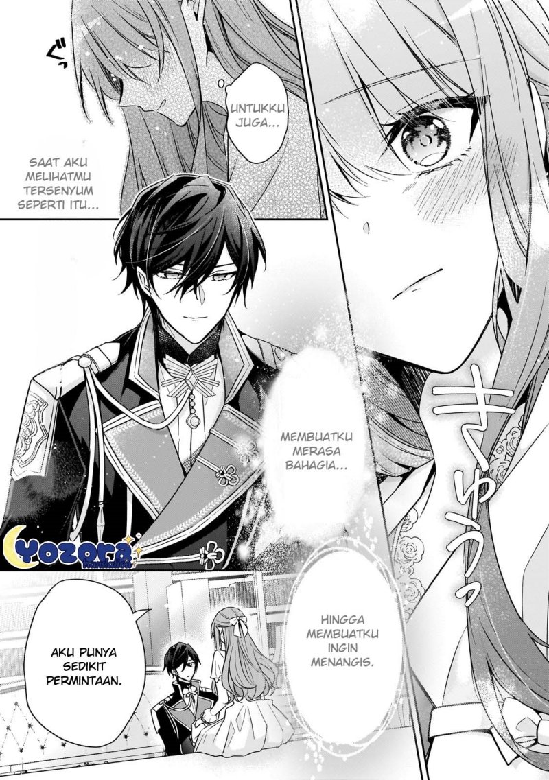Halaman 22 dari Loop 7-kaime no Akuyaku Reijou wa, Moto Tekikoku de Jiyuu Kimama na Hanayome Seikatsu o Mankitsu Suru Chapter 31