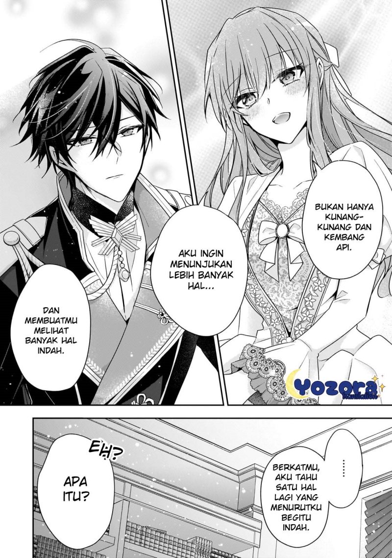 Halaman 25 dari Loop 7-kaime no Akuyaku Reijou wa, Moto Tekikoku de Jiyuu Kimama na Hanayome Seikatsu o Mankitsu Suru Chapter 31
