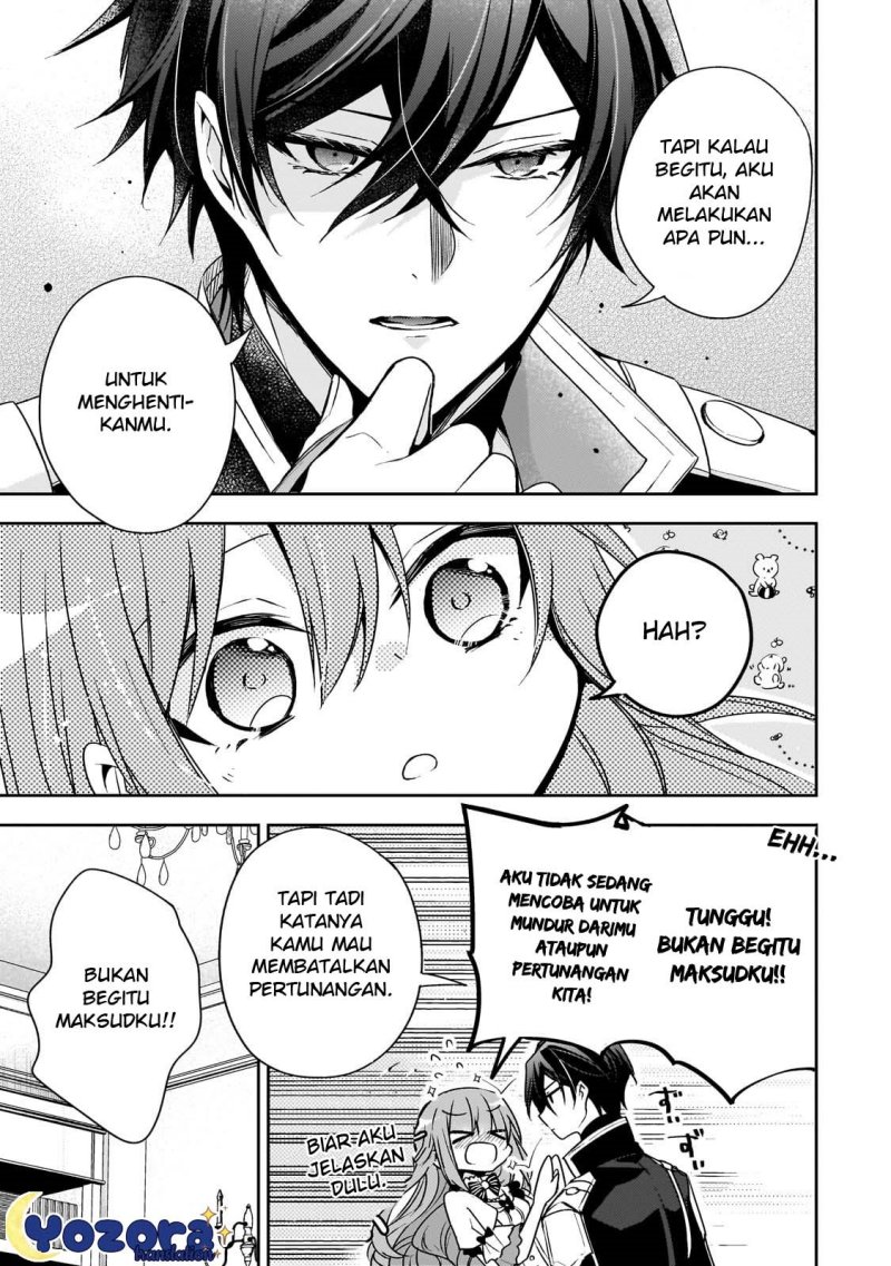 Halaman 32 dari Loop 7-kaime no Akuyaku Reijou wa, Moto Tekikoku de Jiyuu Kimama na Hanayome Seikatsu o Mankitsu Suru Chapter 31