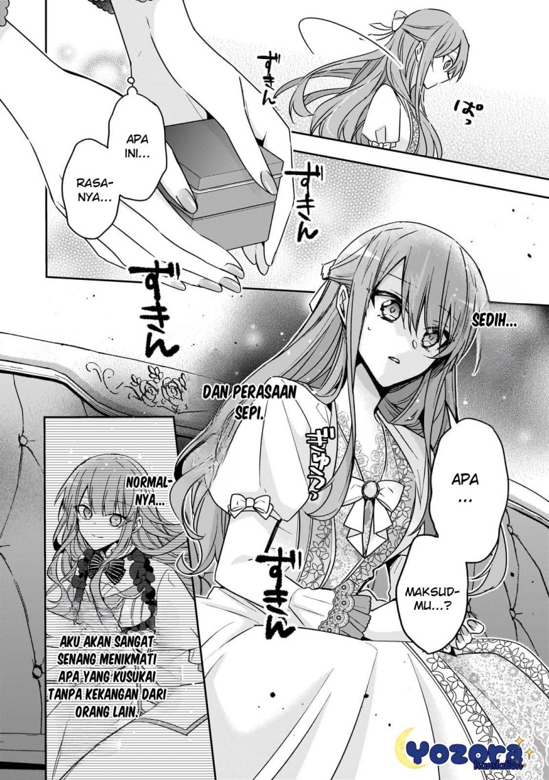Halaman 5 dari Loop 7-kaime no Akuyaku Reijou wa, Moto Tekikoku de Jiyuu Kimama na Hanayome Seikatsu o Mankitsu Suru Chapter 31