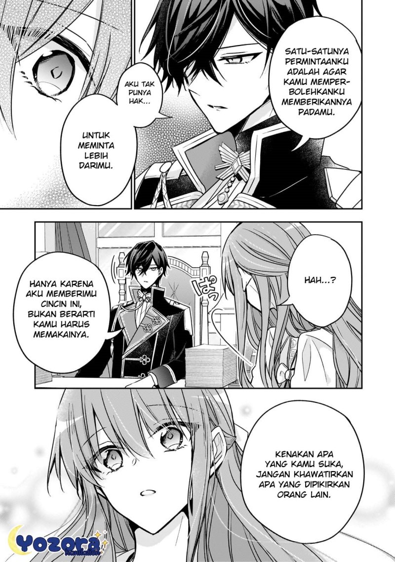 Halaman 6 dari Loop 7-kaime no Akuyaku Reijou wa, Moto Tekikoku de Jiyuu Kimama na Hanayome Seikatsu o Mankitsu Suru Chapter 31