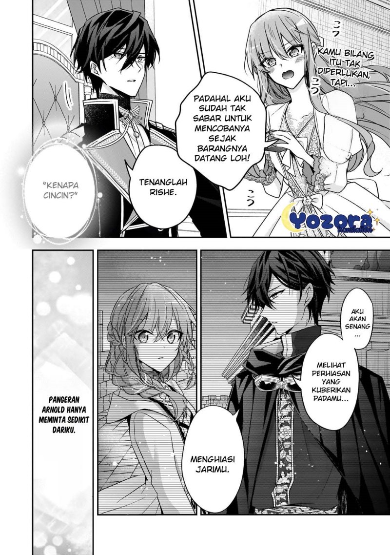 Halaman 9 dari Loop 7-kaime no Akuyaku Reijou wa, Moto Tekikoku de Jiyuu Kimama na Hanayome Seikatsu o Mankitsu Suru Chapter 31