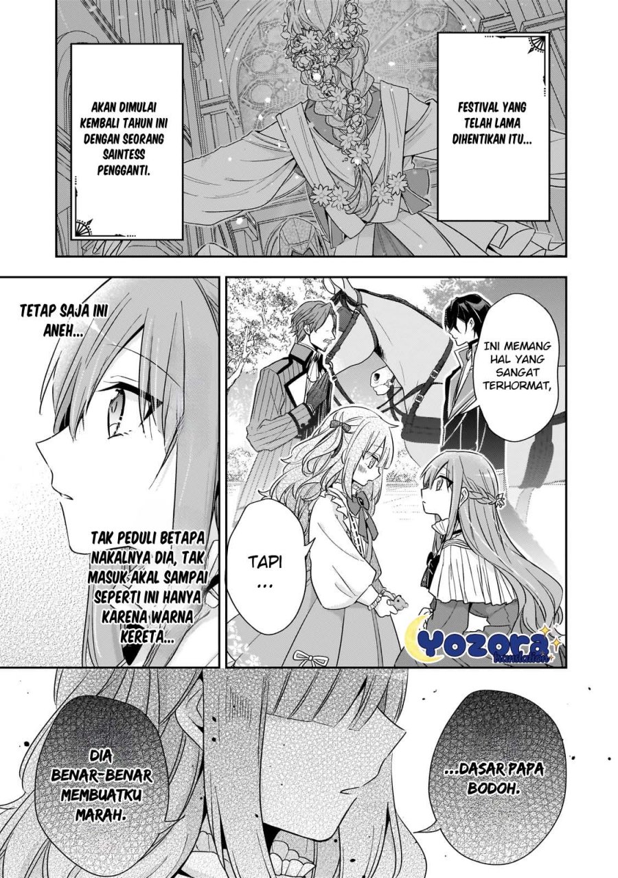 Halaman 12 dari Loop 7-kaime no Akuyaku Reijou wa, Moto Tekikoku de Jiyuu Kimama na Hanayome Seikatsu o Mankitsu Suru Chapter 33