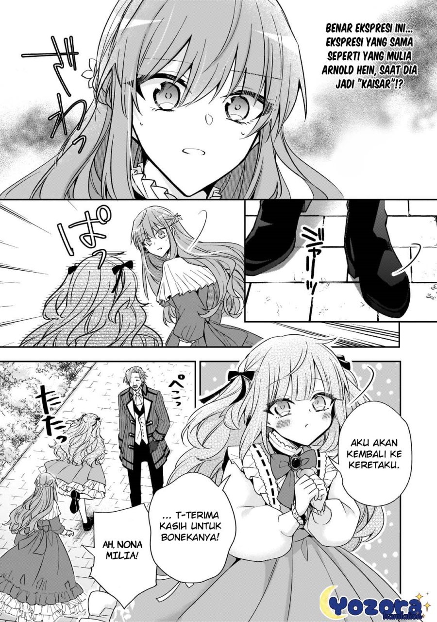 Halaman 16 dari Loop 7-kaime no Akuyaku Reijou wa, Moto Tekikoku de Jiyuu Kimama na Hanayome Seikatsu o Mankitsu Suru Chapter 33