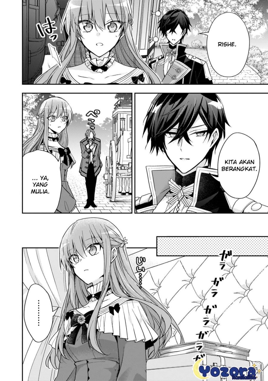 Halaman 17 dari Loop 7-kaime no Akuyaku Reijou wa, Moto Tekikoku de Jiyuu Kimama na Hanayome Seikatsu o Mankitsu Suru Chapter 33