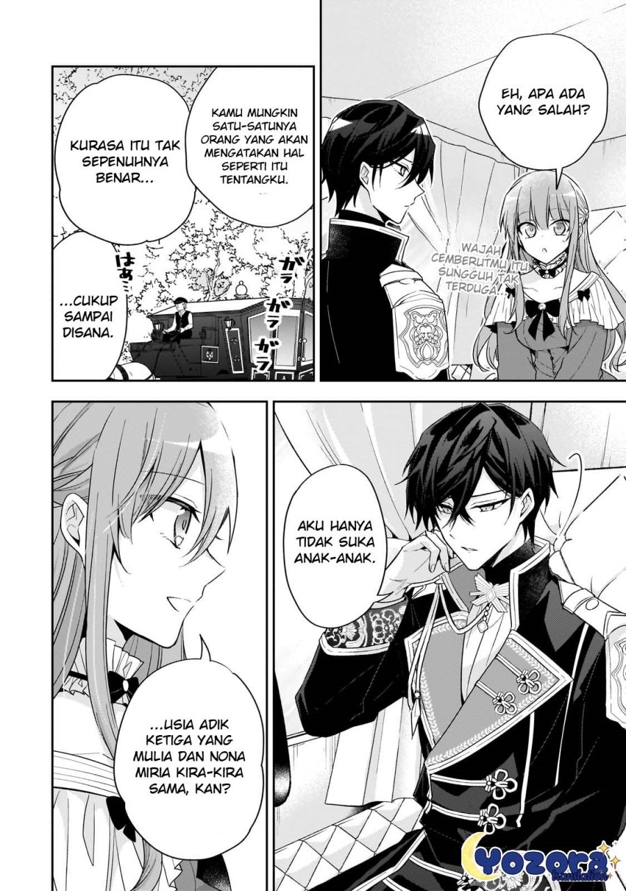 Halaman 19 dari Loop 7-kaime no Akuyaku Reijou wa, Moto Tekikoku de Jiyuu Kimama na Hanayome Seikatsu o Mankitsu Suru Chapter 33