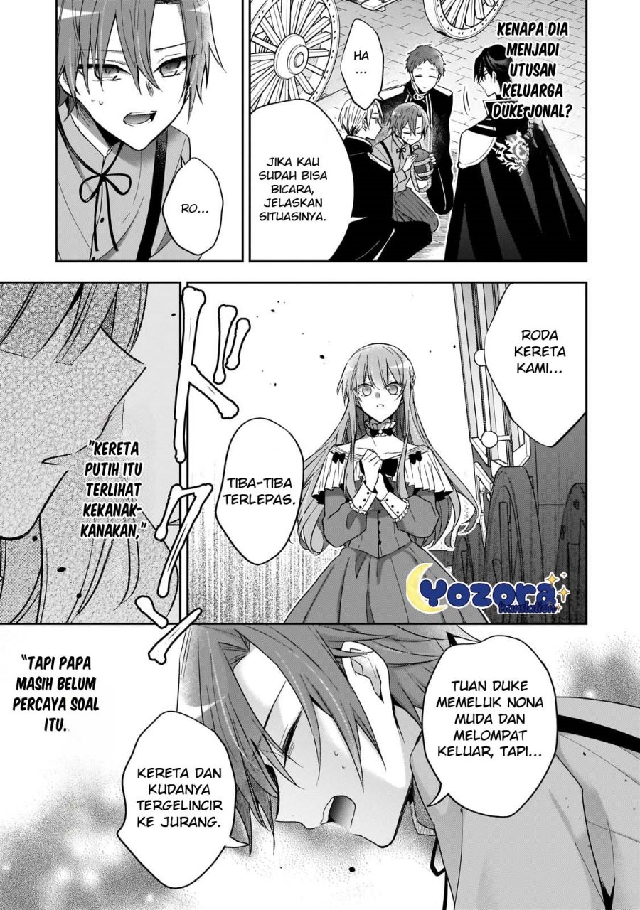 Halaman 28 dari Loop 7-kaime no Akuyaku Reijou wa, Moto Tekikoku de Jiyuu Kimama na Hanayome Seikatsu o Mankitsu Suru Chapter 33
