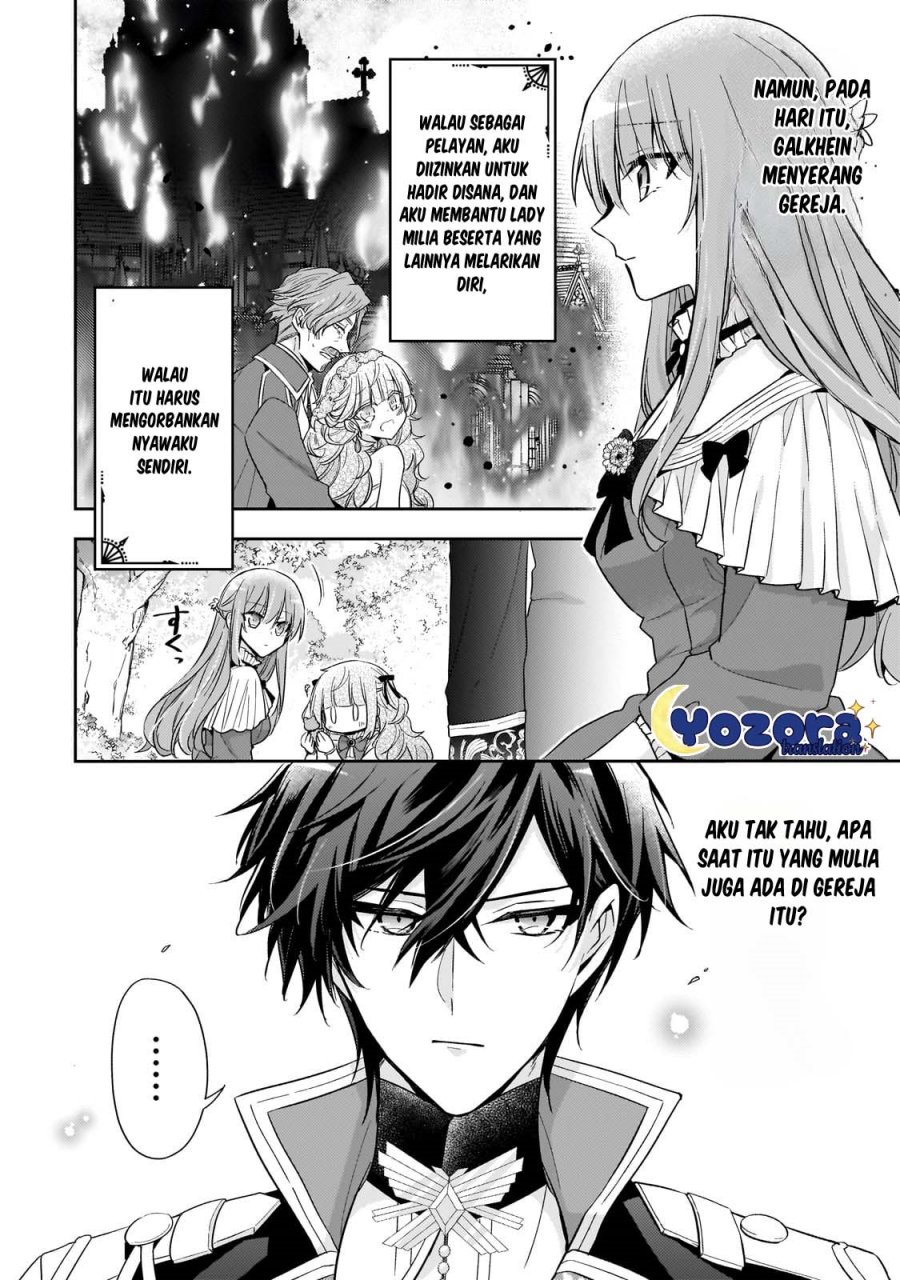 Halaman 9 dari Loop 7-kaime no Akuyaku Reijou wa, Moto Tekikoku de Jiyuu Kimama na Hanayome Seikatsu o Mankitsu Suru Chapter 33