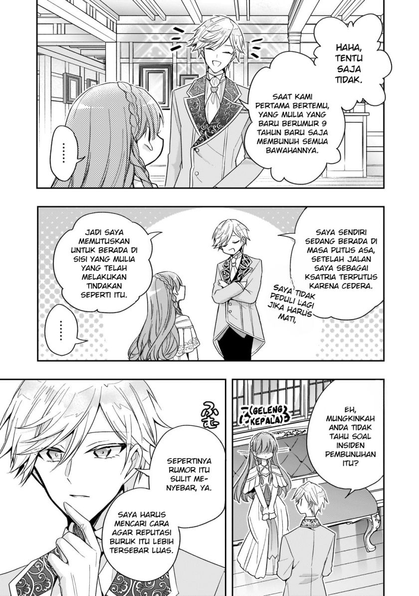 Halaman 12 dari Loop 7-kaime no Akuyaku Reijou wa, Moto Tekikoku de Jiyuu Kimama na Hanayome Seikatsu o Mankitsu Suru Chapter 34