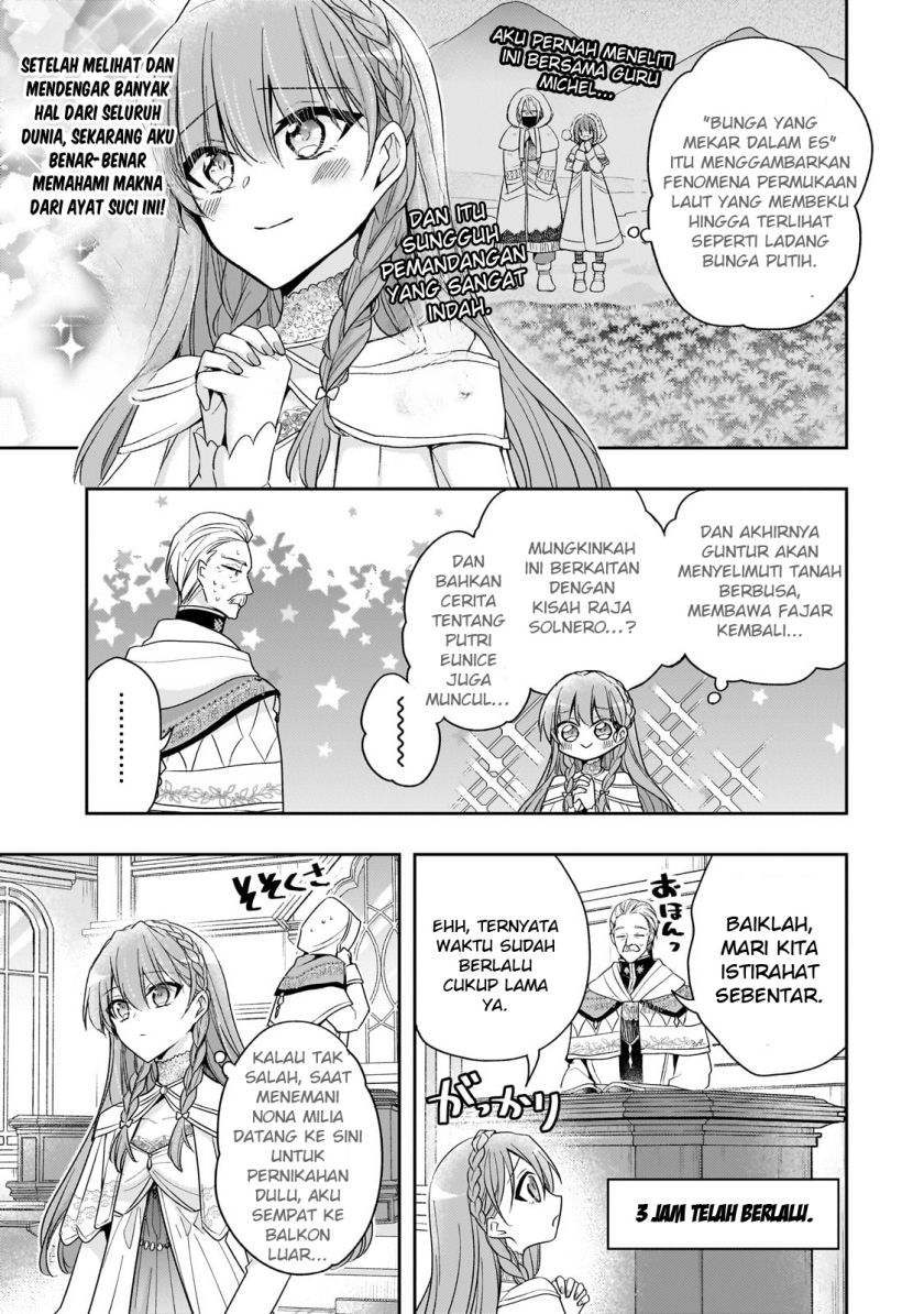 Halaman 16 dari Loop 7-kaime no Akuyaku Reijou wa, Moto Tekikoku de Jiyuu Kimama na Hanayome Seikatsu o Mankitsu Suru Chapter 34