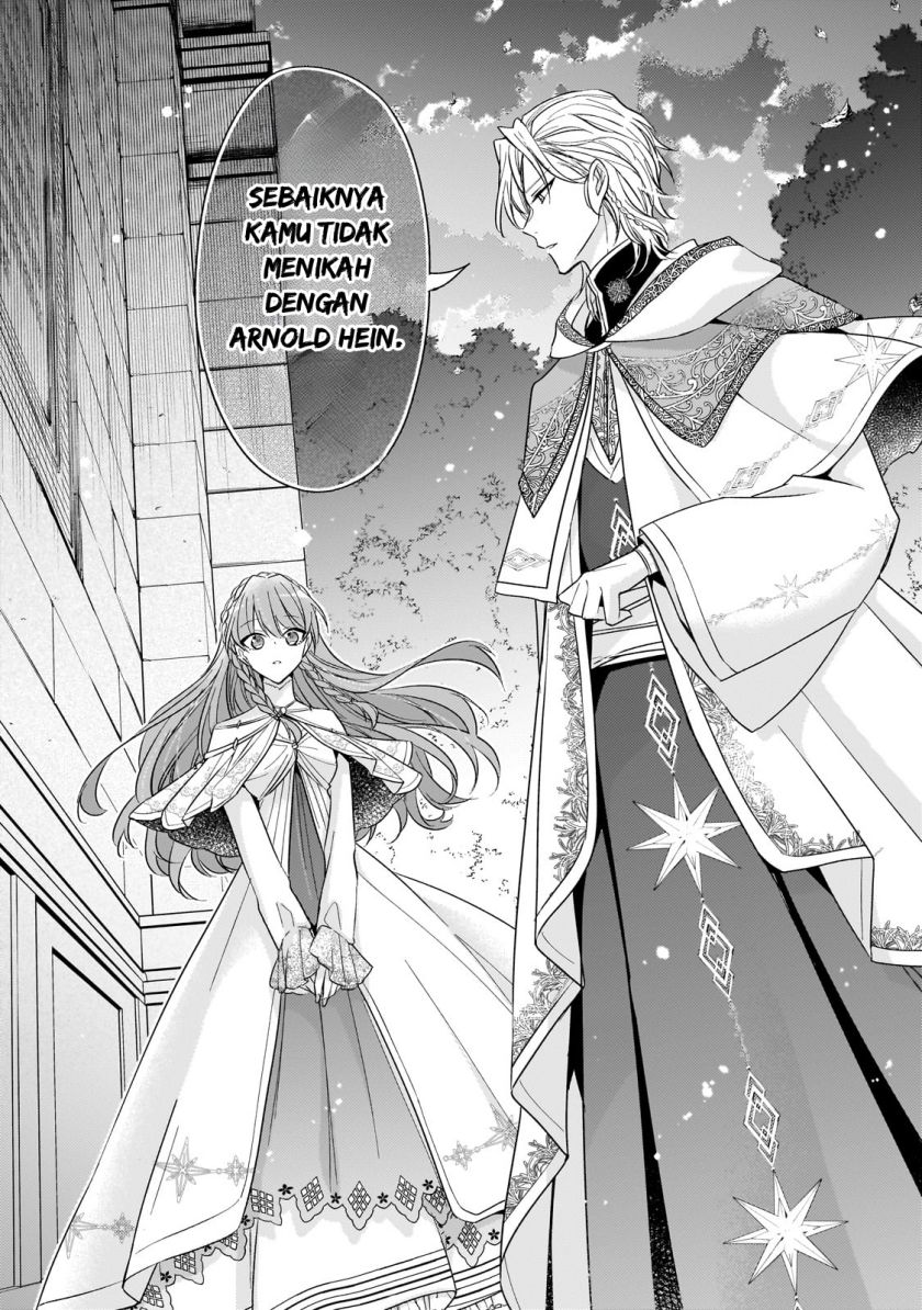 Halaman 22 dari Loop 7-kaime no Akuyaku Reijou wa, Moto Tekikoku de Jiyuu Kimama na Hanayome Seikatsu o Mankitsu Suru Chapter 34