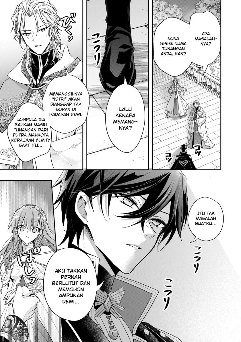 Halaman 24 dari Loop 7-kaime no Akuyaku Reijou wa, Moto Tekikoku de Jiyuu Kimama na Hanayome Seikatsu o Mankitsu Suru Chapter 34