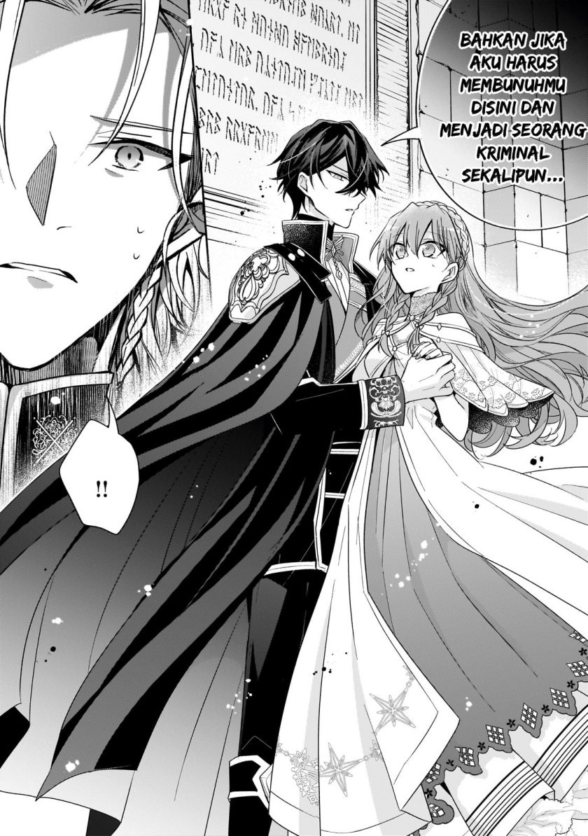 Halaman 25 dari Loop 7-kaime no Akuyaku Reijou wa, Moto Tekikoku de Jiyuu Kimama na Hanayome Seikatsu o Mankitsu Suru Chapter 34