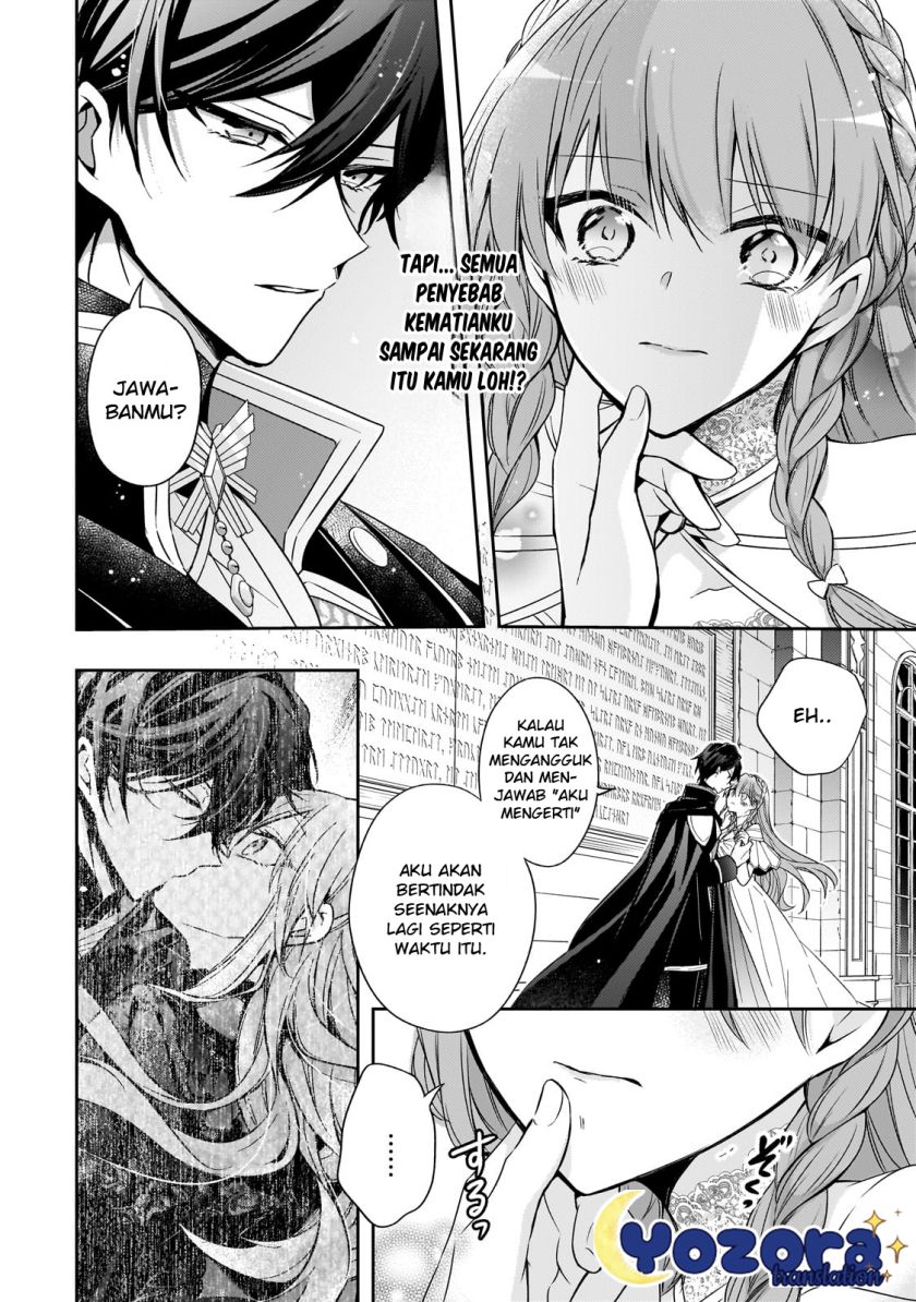 Halaman 31 dari Loop 7-kaime no Akuyaku Reijou wa, Moto Tekikoku de Jiyuu Kimama na Hanayome Seikatsu o Mankitsu Suru Chapter 34