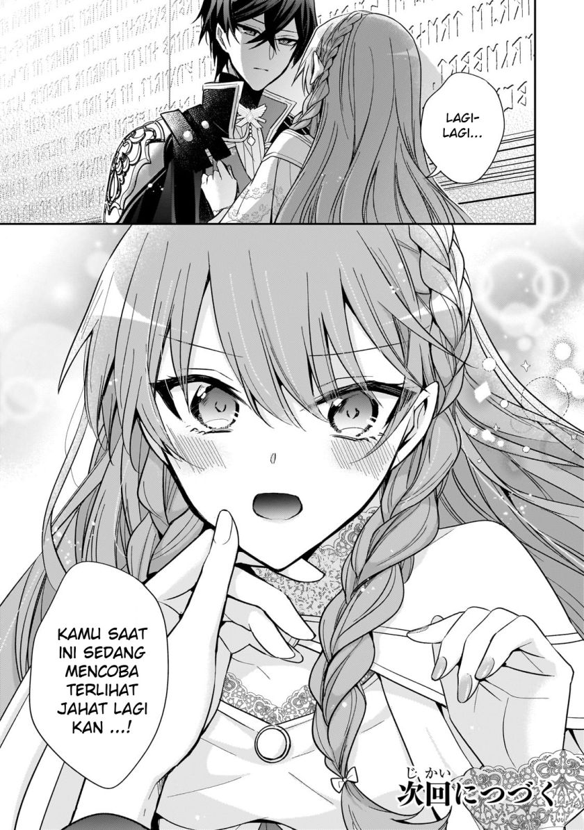 Halaman 32 dari Loop 7-kaime no Akuyaku Reijou wa, Moto Tekikoku de Jiyuu Kimama na Hanayome Seikatsu o Mankitsu Suru Chapter 34
