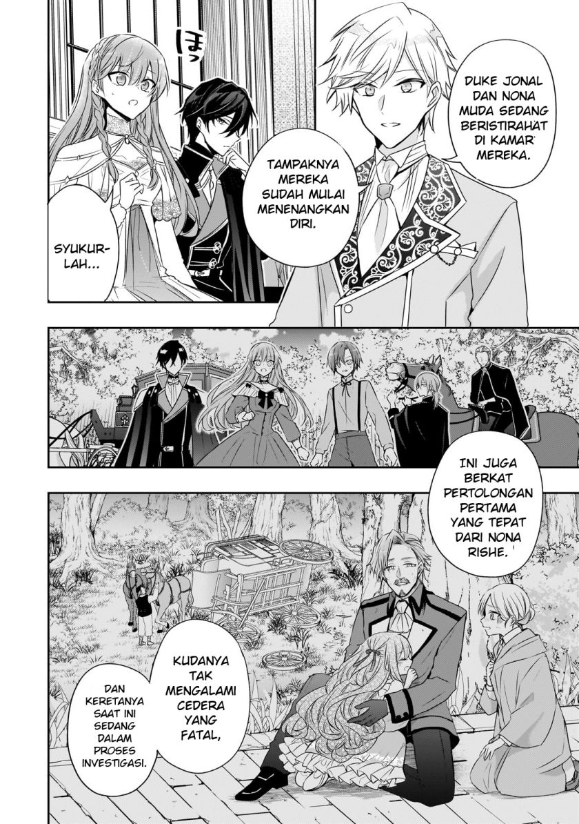 Halaman 5 dari Loop 7-kaime no Akuyaku Reijou wa, Moto Tekikoku de Jiyuu Kimama na Hanayome Seikatsu o Mankitsu Suru Chapter 34