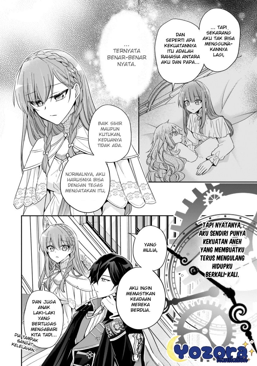 Halaman 9 dari Loop 7-kaime no Akuyaku Reijou wa, Moto Tekikoku de Jiyuu Kimama na Hanayome Seikatsu o Mankitsu Suru Chapter 34