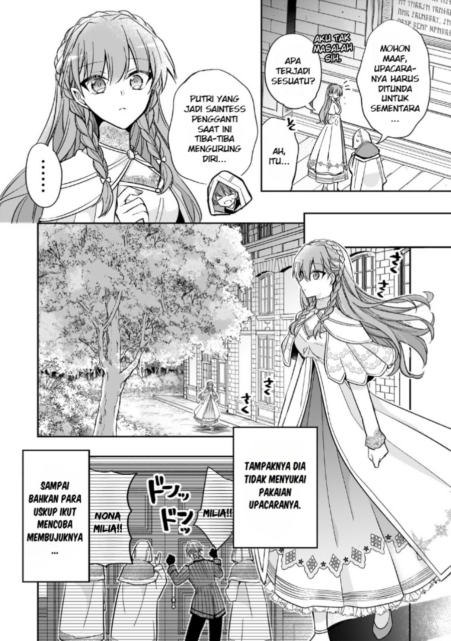 Halaman 15 dari Loop 7-kaime no Akuyaku Reijou wa, Moto Tekikoku de Jiyuu Kimama na Hanayome Seikatsu o Mankitsu Suru Chapter 35