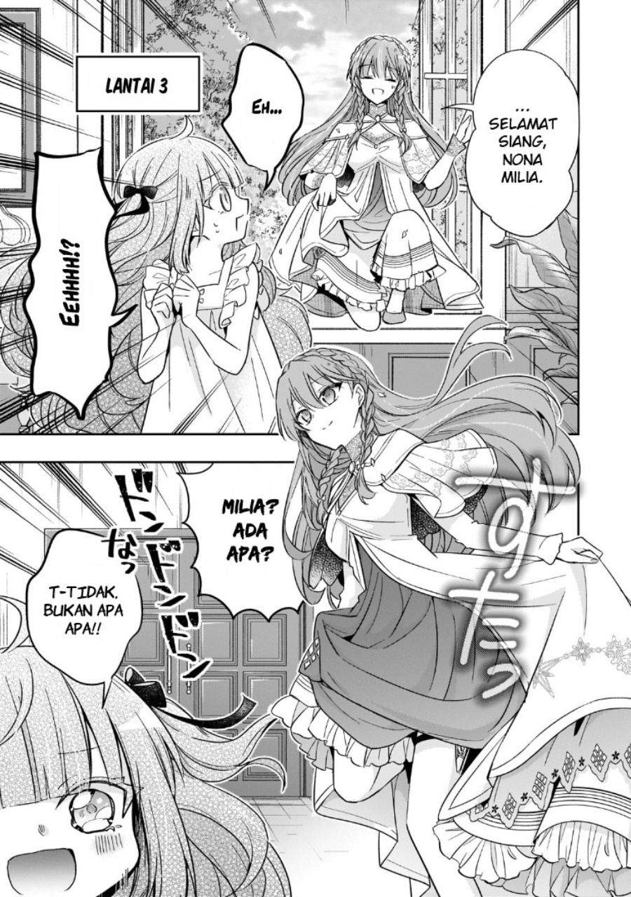 Halaman 18 dari Loop 7-kaime no Akuyaku Reijou wa, Moto Tekikoku de Jiyuu Kimama na Hanayome Seikatsu o Mankitsu Suru Chapter 35