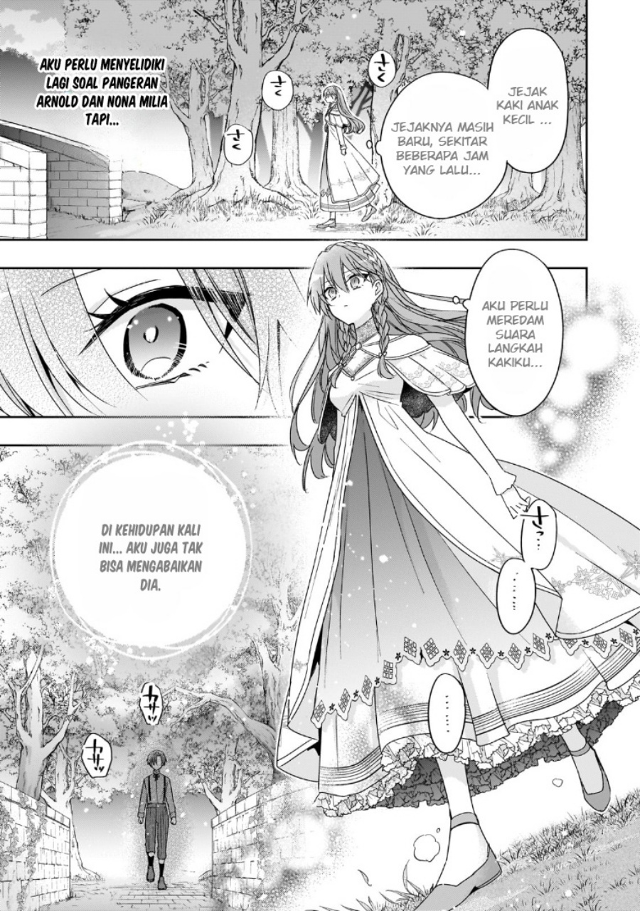 Halaman 24 dari Loop 7-kaime no Akuyaku Reijou wa, Moto Tekikoku de Jiyuu Kimama na Hanayome Seikatsu o Mankitsu Suru Chapter 35