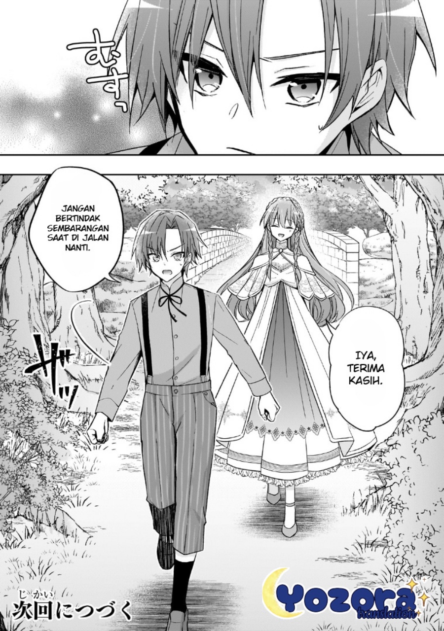 Halaman 29 dari Loop 7-kaime no Akuyaku Reijou wa, Moto Tekikoku de Jiyuu Kimama na Hanayome Seikatsu o Mankitsu Suru Chapter 35