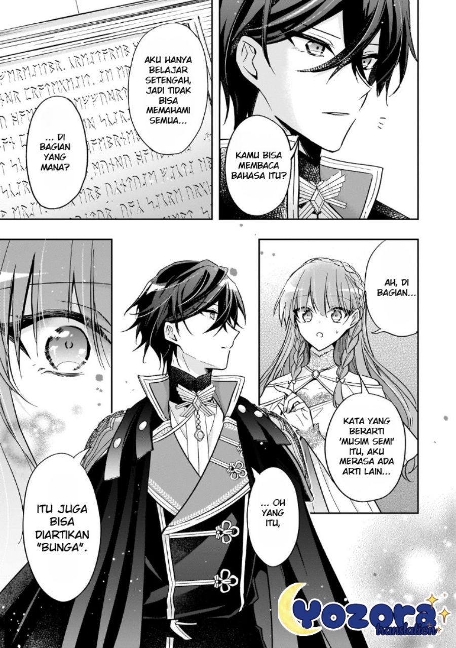 Halaman 6 dari Loop 7-kaime no Akuyaku Reijou wa, Moto Tekikoku de Jiyuu Kimama na Hanayome Seikatsu o Mankitsu Suru Chapter 35