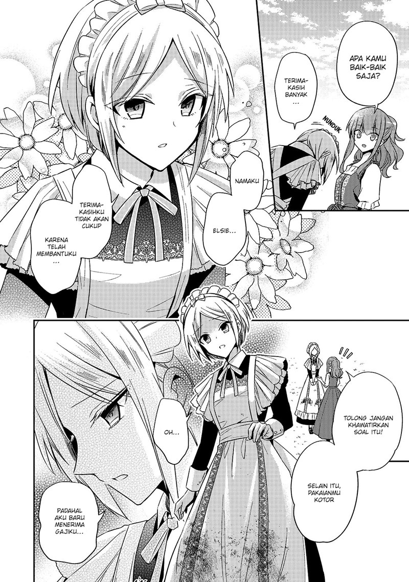 Halaman 11 dari Loop 7-kaime no Akuyaku Reijou wa, Moto Tekikoku de Jiyuu Kimama na Hanayome Seikatsu o Mankitsu Suru Chapter 4